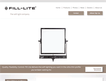 Tablet Screenshot of fill-lite.com